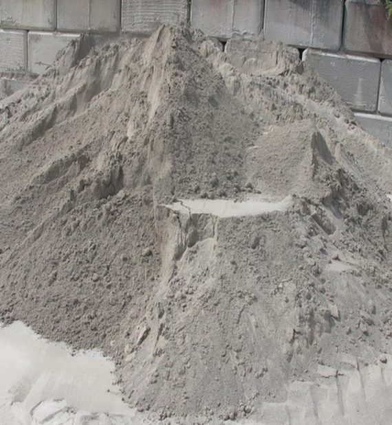 Plastering sand